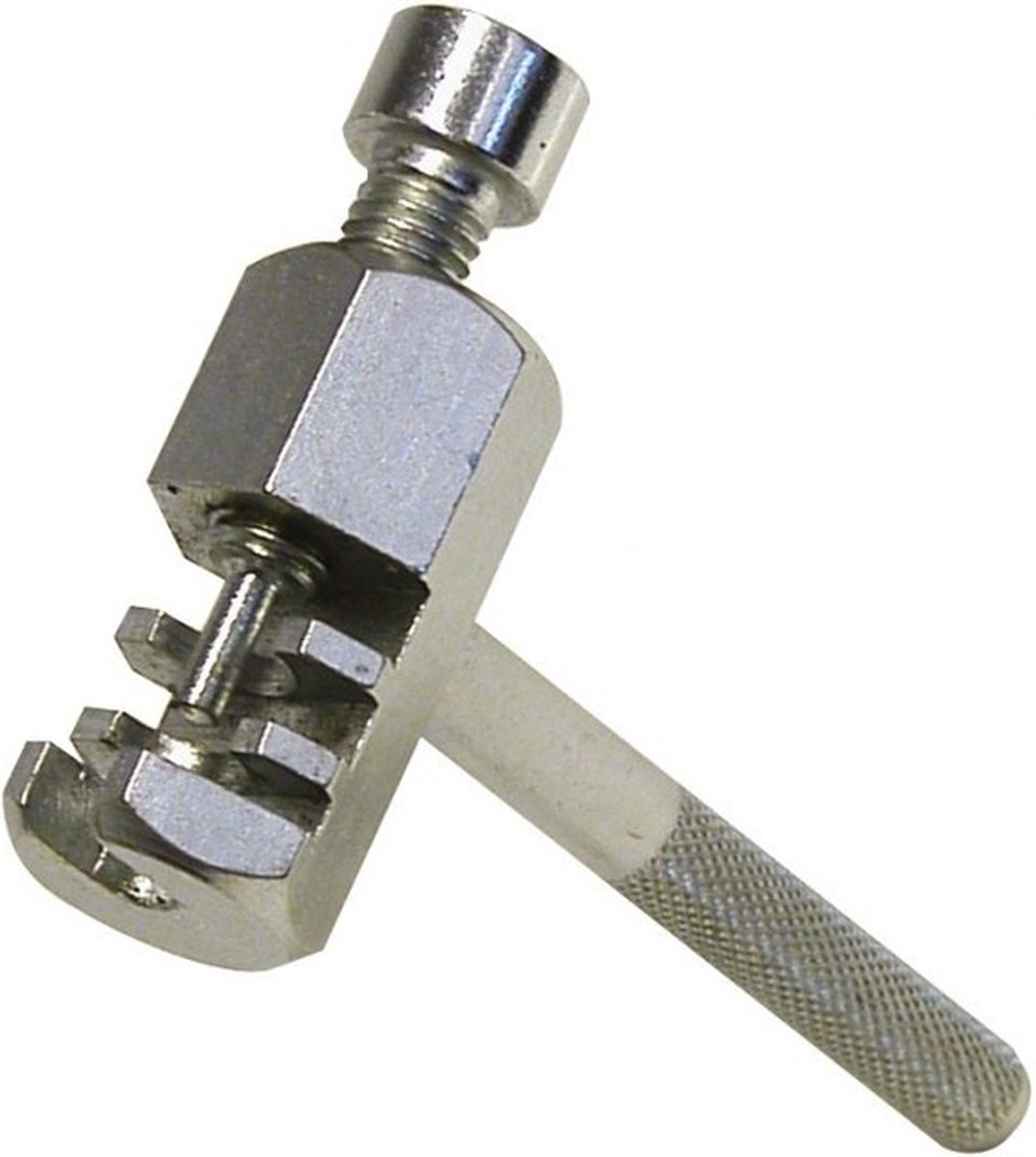 Dresco Kettingopener voor fietskettingen - vernikkeld staal - kettingpons 1/2x1/8