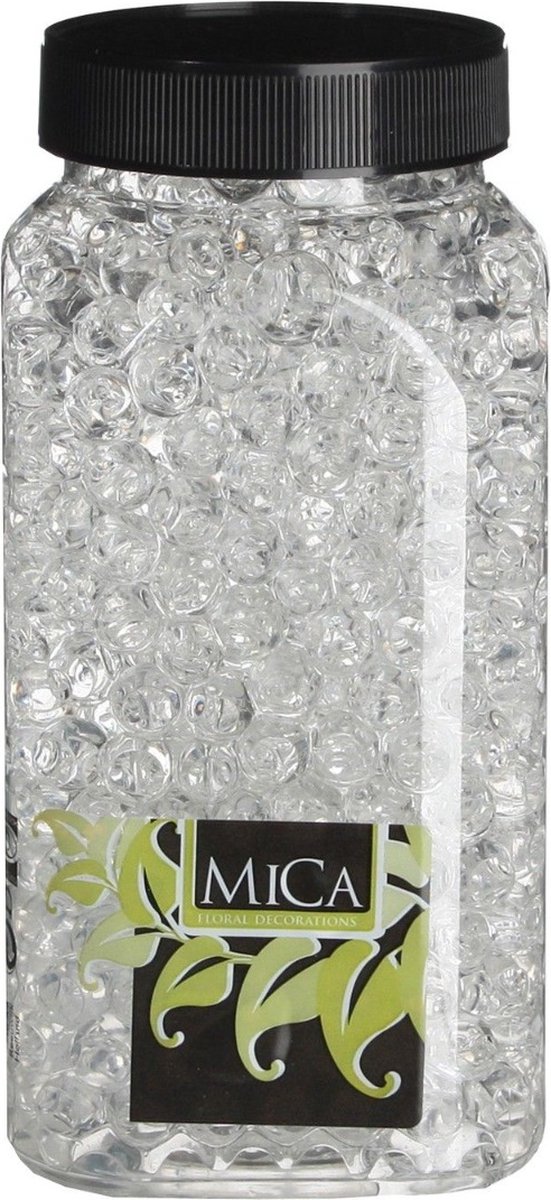 Transparant Decoratie Parels 650ml - Mica Decorations
