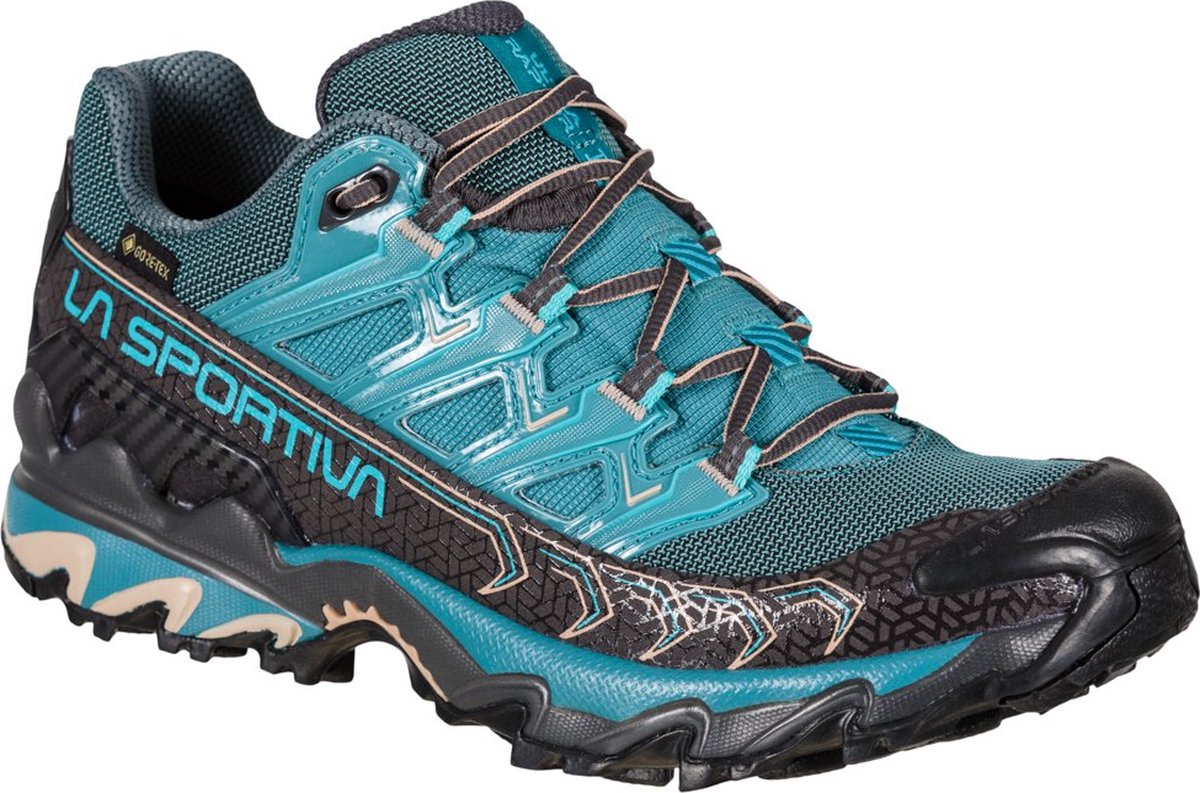 La Sportiva Ultra Raptor Ii Goretex Wandelschoenen Vrouw Topaz / Carbon