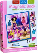 Magneetboek Prinses outfit -3d Puzzel -Magnetibook-Montessori Speelgoed-  Peuter... | bol.