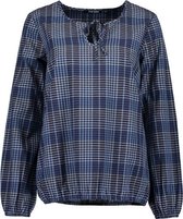 Blue Seven dames blouse blauwe ruit - maat 40