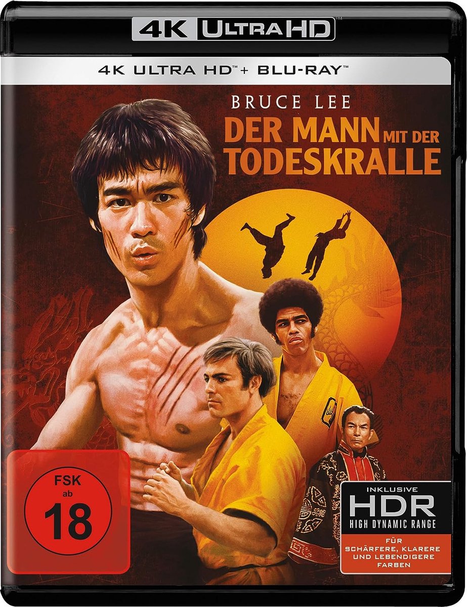 Enter the Dragon - 50th Anniversary [1973] [4K Ultra HD + Blu-ray] [2023] [Region Free]-