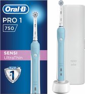 Oral-B PRO750 Sensi UltraThin - Elektrische tandenborstel - Inclusief Reisetui