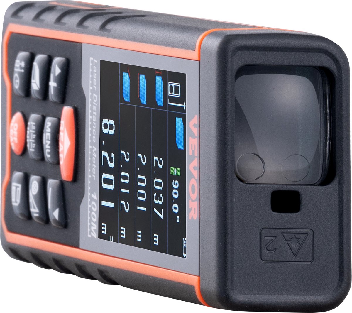 Testeur De Lumière D'éclairement Numérique 200,000Lux, Luxmètre, Outil De Mesure De L'intensité De L'éclairage