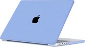 Lunso - Geschikt voor MacBook Air 15 inch (2023) - cover hoes - Candy Tranquility Blue - Vereist model A2941