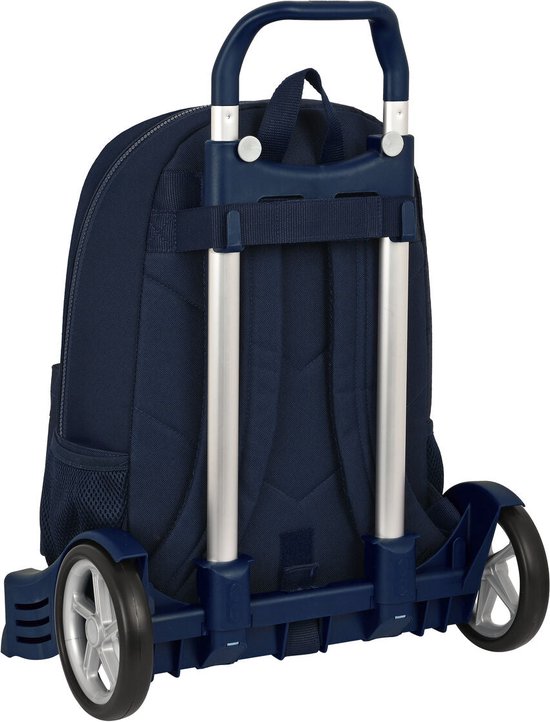 Schoolrugzak met Wielen Munich Flash Marineblauw 30 x 46 x 14 cm