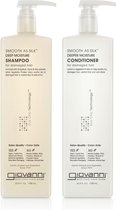 Giovanni Cosmetics - Smooth as Silk Salon Size Set - Shampoo + Conditioner 2x 1000 ml