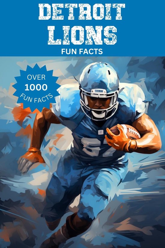 Detroit Lions Fun Facts (ebook), Trivia Ape 9798223891529 Boeken bol