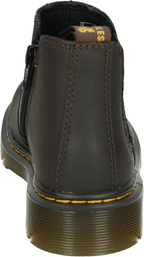 Martens 2976 J DARK BROWN Mi-haute Couleur Marron