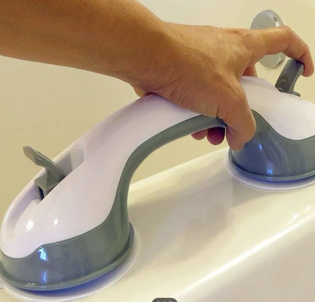 Antislip veiligheidszuignap leuningen toilet badkamer kluis handgreep vacuüm zuignap leuning helpen douche handvat - ‘Merkloos’’