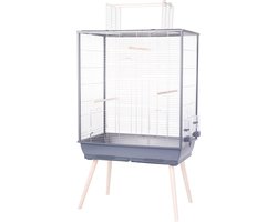 Zolux NeoLife vogelkooi grijs 81 x 48 x 152 cm