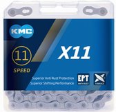 KMC X11 EPT Kettingslot 11-speed, grijs Uitvoering 118 schakels