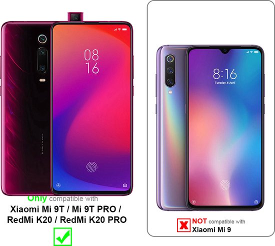 Film Cadorabo Armor pour Xiaomi Mi 9T / Mi 9T PRO / RedMi K20 / RedMi K20 PRO - Film de protection en CRYSTAL CLEAR - Verre de protection d'écran trempé (trempé) de dureté 9H avec 3D Touch