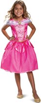 Smiffys - Disney Sleeping Beauty Aurora Deluxe Kostuum Jurk Kinderen - Kids tm 8 jaar - Roze