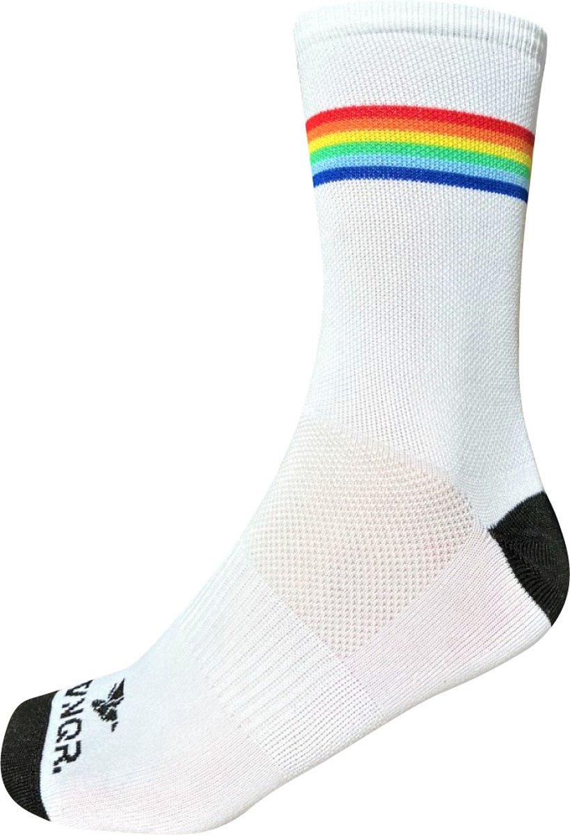 Fietssokken - REGENBOOG - Maat 38/41