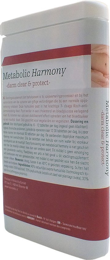Metabolic Harmony 185 gr - Prikkelbare darm - Colitus ulcerosa ...