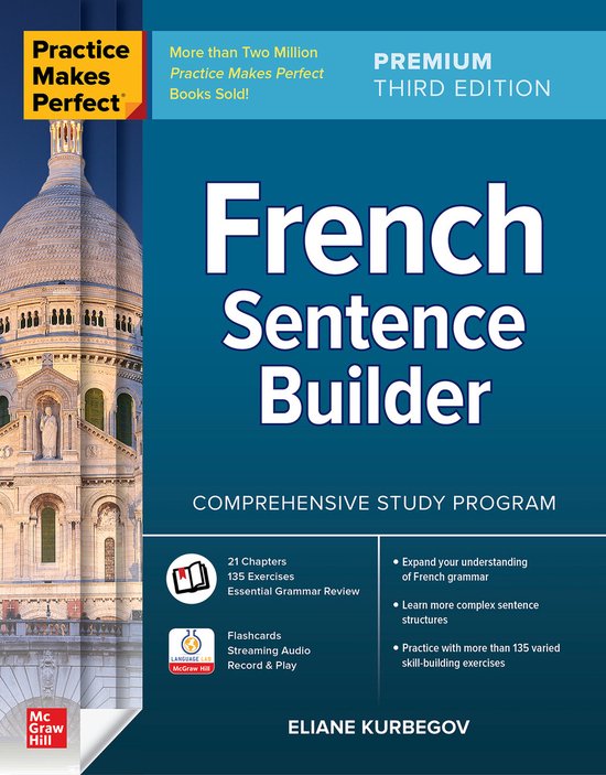 Practice Makes Perfect: French Sentence Builder, Premium Thi ... - cover