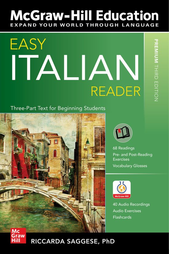 Easy Italian Reader, Premium Third Edition - cover