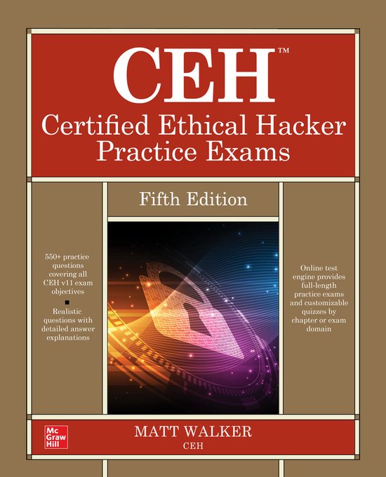 CEH Certified Ethical Hacker Practice Exams, Fifth Edition - cover