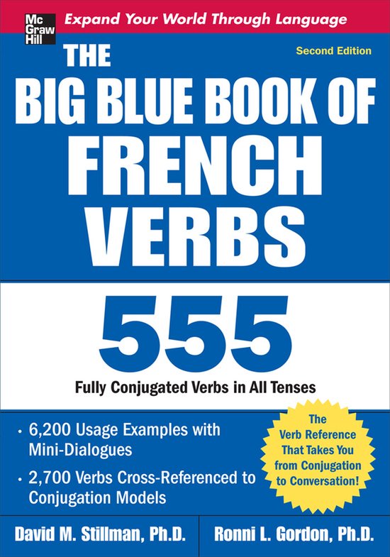 Big Blue Book Of French Verbs Book Only - cover