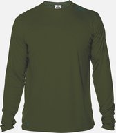 SKINSHIELD - UV Shirt met lange mouwen voor heren - FACTOR 50+ Zonbescherming - UV werend - M