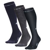 STOX Energy Socks - Sokken voor Mannen - Premium Compressiesokken - Comfortabele Steunkousen - Vochtafdrijvend - Voorkom Pijnlijke Benen en Voeten - Voorkom Rusteloze Benen