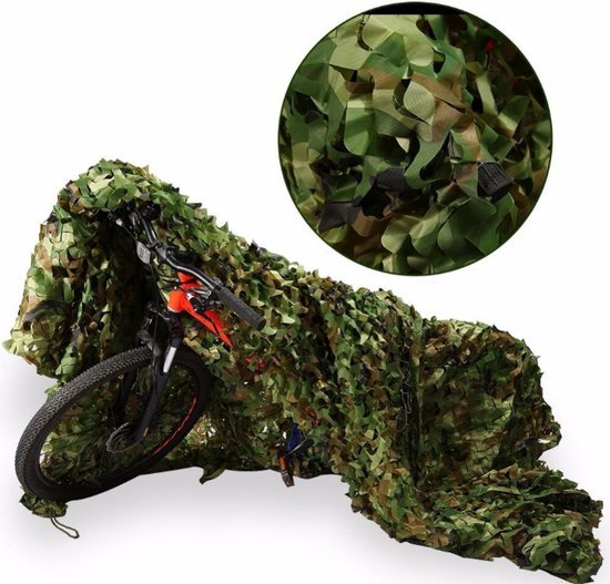 2x3 meter camouflage net groen - Tarp