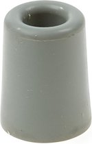 Deurbuffer / deurstopper grijs rubber 50 x 30 mm - deurstop