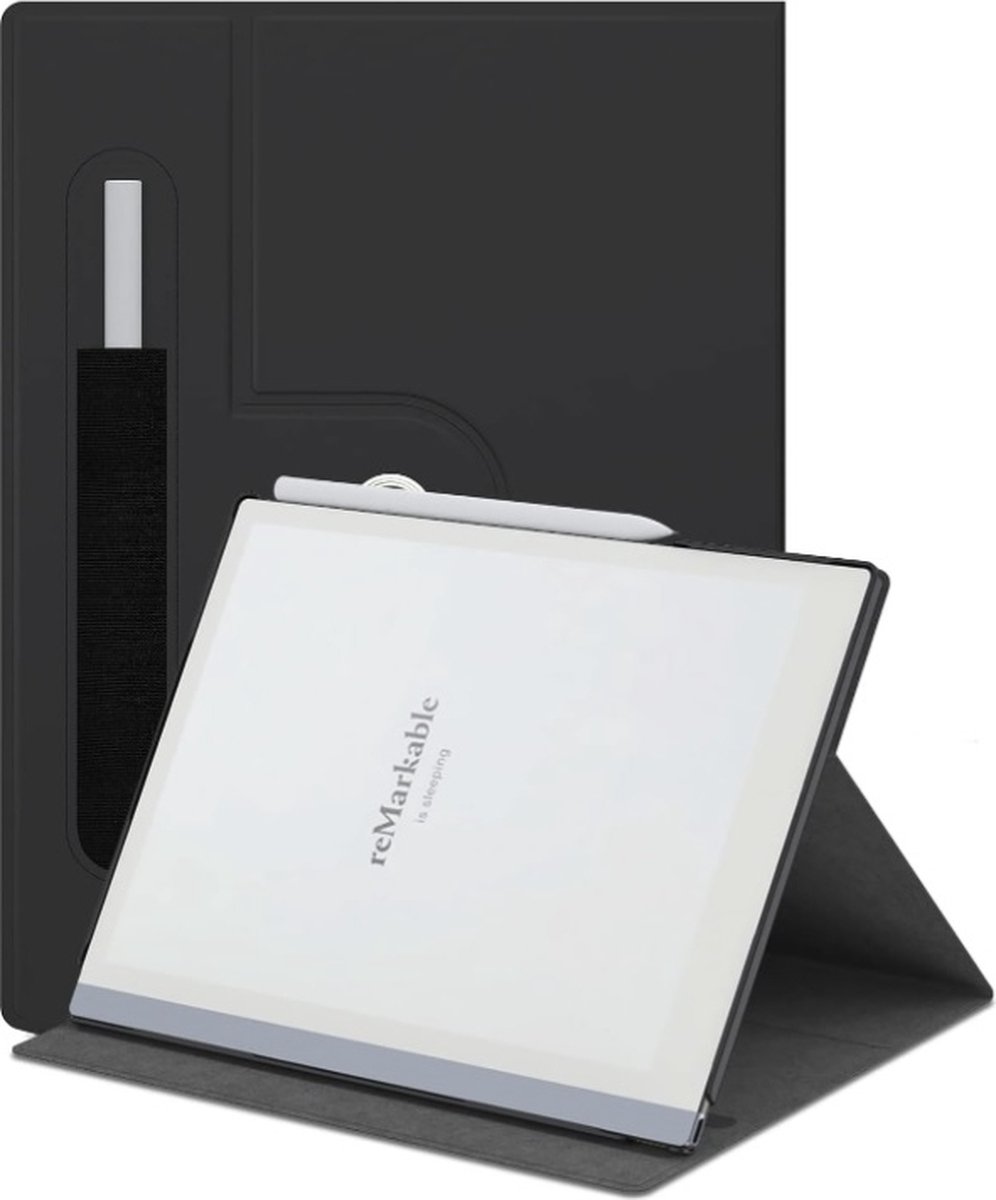 reMarkable® 2 met Staedtler stylus pen met gum en Zwarte Hoes bol