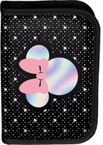 Paso - Etui / potloodetui Minnie Mouse 19,5x13x3,5 cm - Zonder accessoires - Zwart / Roze