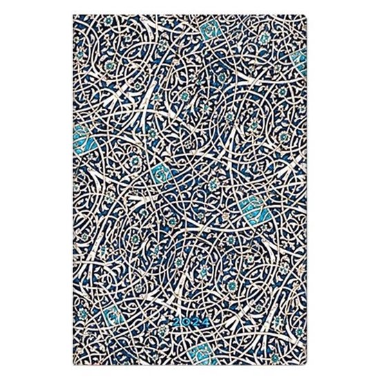 Foto: Moorish mosaic granada turquoise moorish mosaic mini 12 month dayplanner 2024