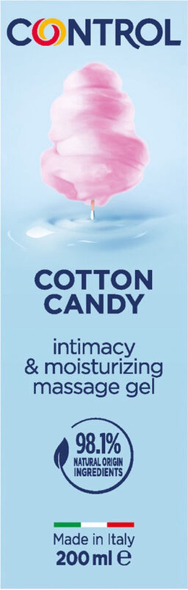 Goedkoopste CONTROL LUBES | Control Cotton Candy Massage Gel 3 In 1 200 Ml