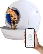 ELS PET Zelfreinigende Kattenbak XXL - Automatische kattenbak met app - Elektrische kattenbak - 60L