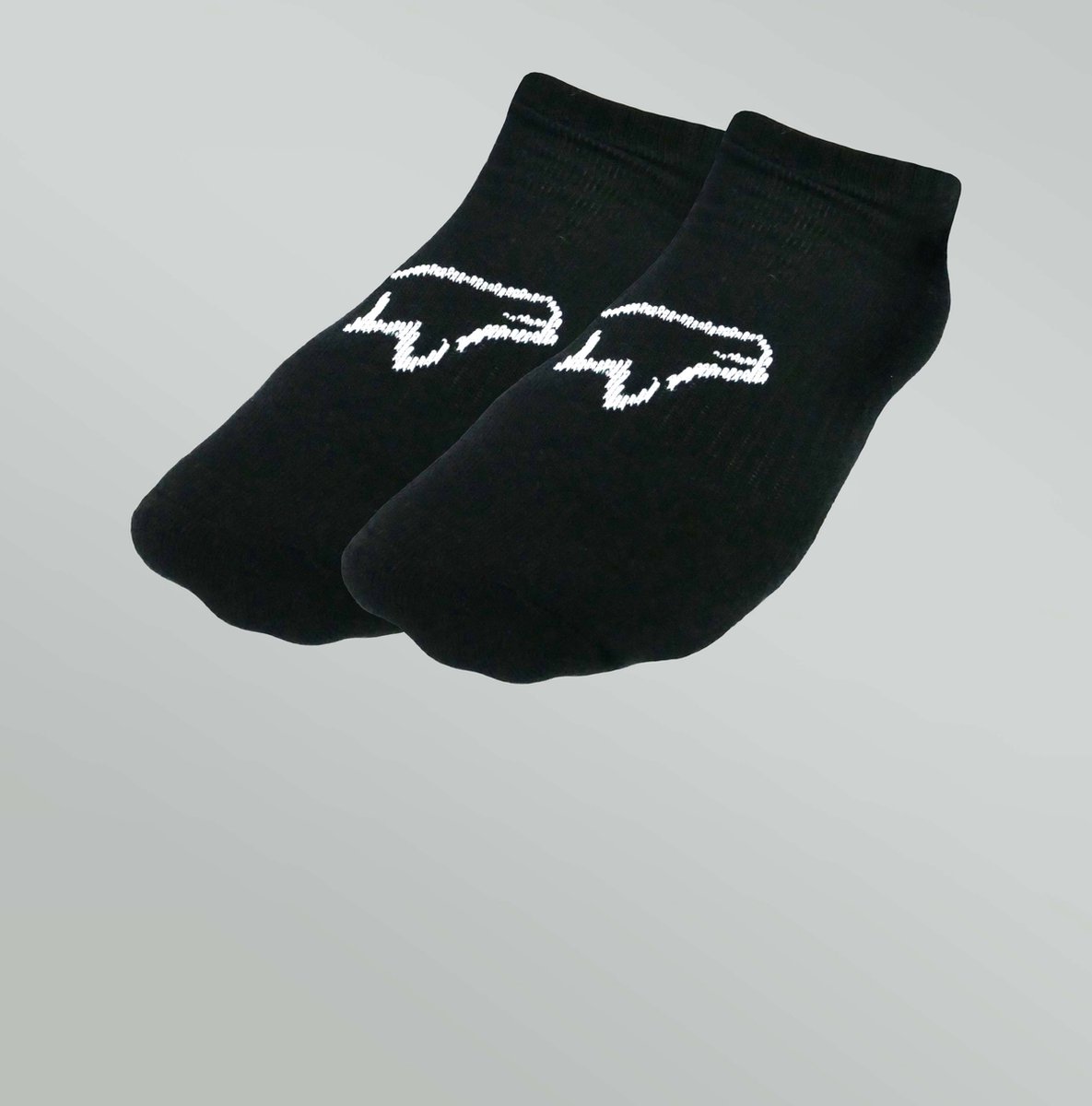 Wolfpack Lifting - Korte Sokken - Zwart - 3-pack - Maat 42-45