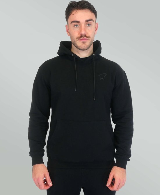 Wolfpack Lifting - Performance Hoodie - Zwart - Maat XL