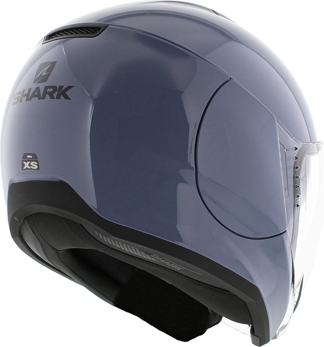 Shark Citycruiser Jethelm glans nardo grijs XS - Motorhelm Brommer helm – foto 5
