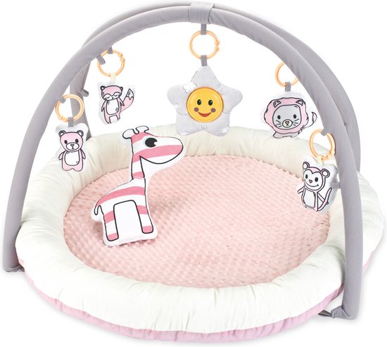 Cabino Speelkleed Babygym Roze
