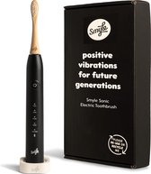 Smyle Elektrische Tandenborstel - Duurzame Sonische Tandenborstel met Bamboo Borstel - Extreem Lange Batterijduur - 5 Slimme Poetsstanden en Timer - 38000 Vibraties