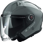 LS2 OF603 Infinity II Solid Nardo Grijs 06 Jet Helm - Maat L - Helm