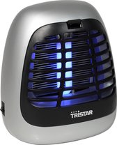 Muggenlamp Tristar IV-2620 - Plug in-systeem insectenlamp - Voor thuis en op de camping - Muggenlamp voor stopcontact – incl. Uitneembaar Opvangbakje - Bereik 25 m2 - Grijs