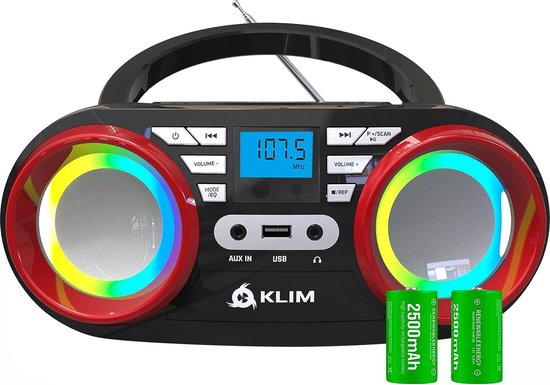 Trevi RR 501 BT Stereo Boombox draagbaar Bluetooth, USB, SD, MP3, blauw Trevi RR 501 BT Stereo Boombox draagbaar Bluetooth, USB, SD, MP3, blauw