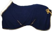 Pagony Fleecedeken Collar II - Paardendeken - Maat: 215 - Donkerblauw - Fleece