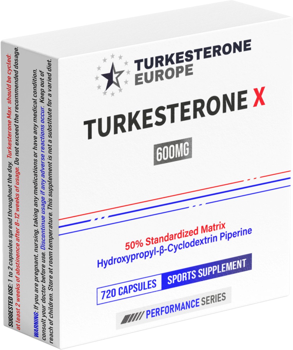 5 Pack - Turkesterone Max 50% with HydroPerine™ - 300 Capsules (600mg)