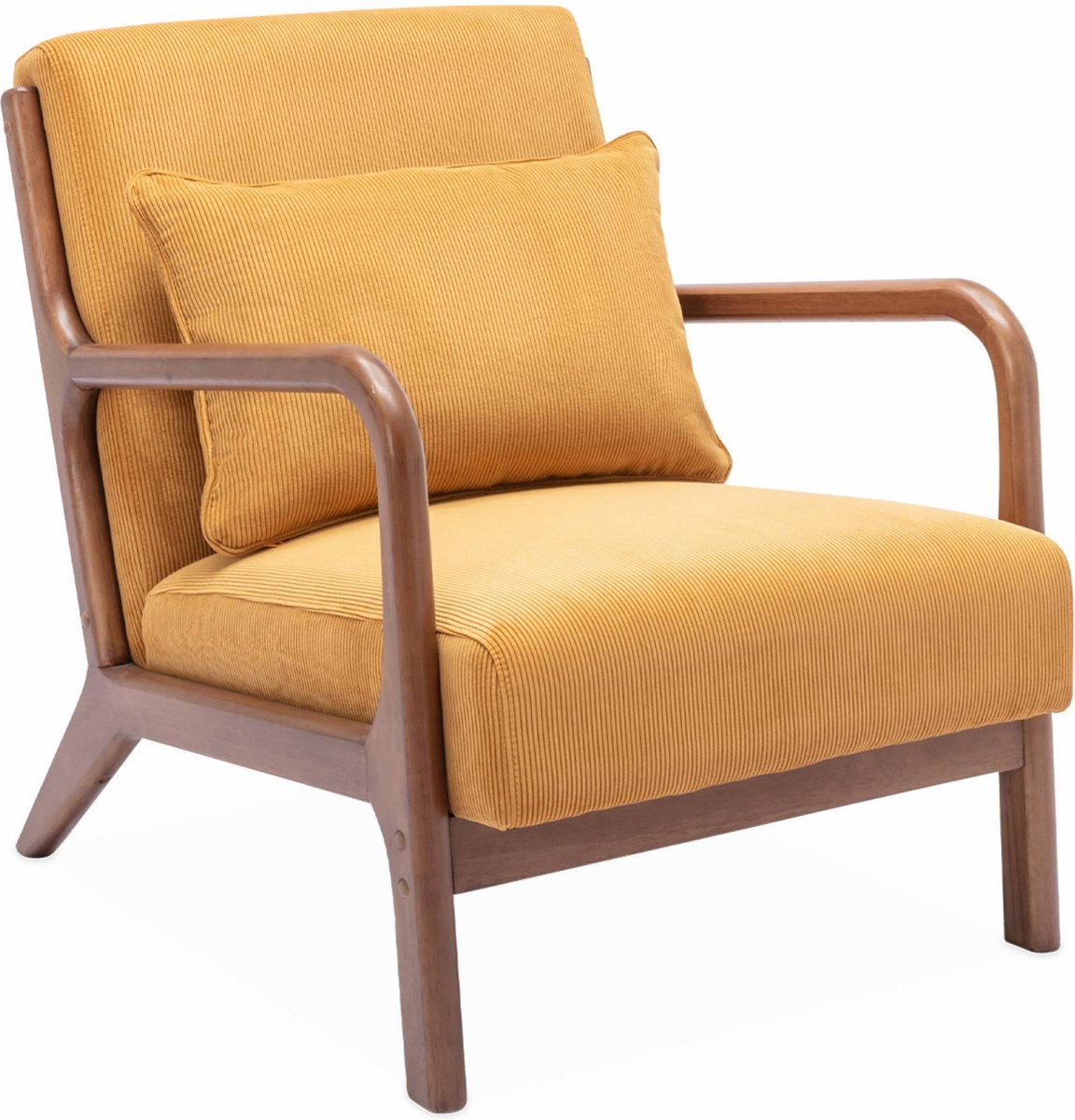 Fauteuil Adirondack En Bois Eucalyptus - Style Rétro Pour Jardin, Terrasse Ou Plage - Pliable Et Durable