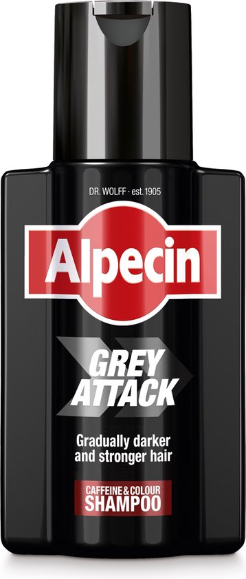 Alpecin Grey Attack Cafeïne & Kleur Shampoo