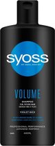 Bol.com Syoss - Shampoo - Volume - Fijn Futloos Haar - 440ml aanbieding