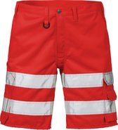 Fristads Hi Vis Korte Broek Klasse 2 2528 Thl - Hi-Vis rood - C50