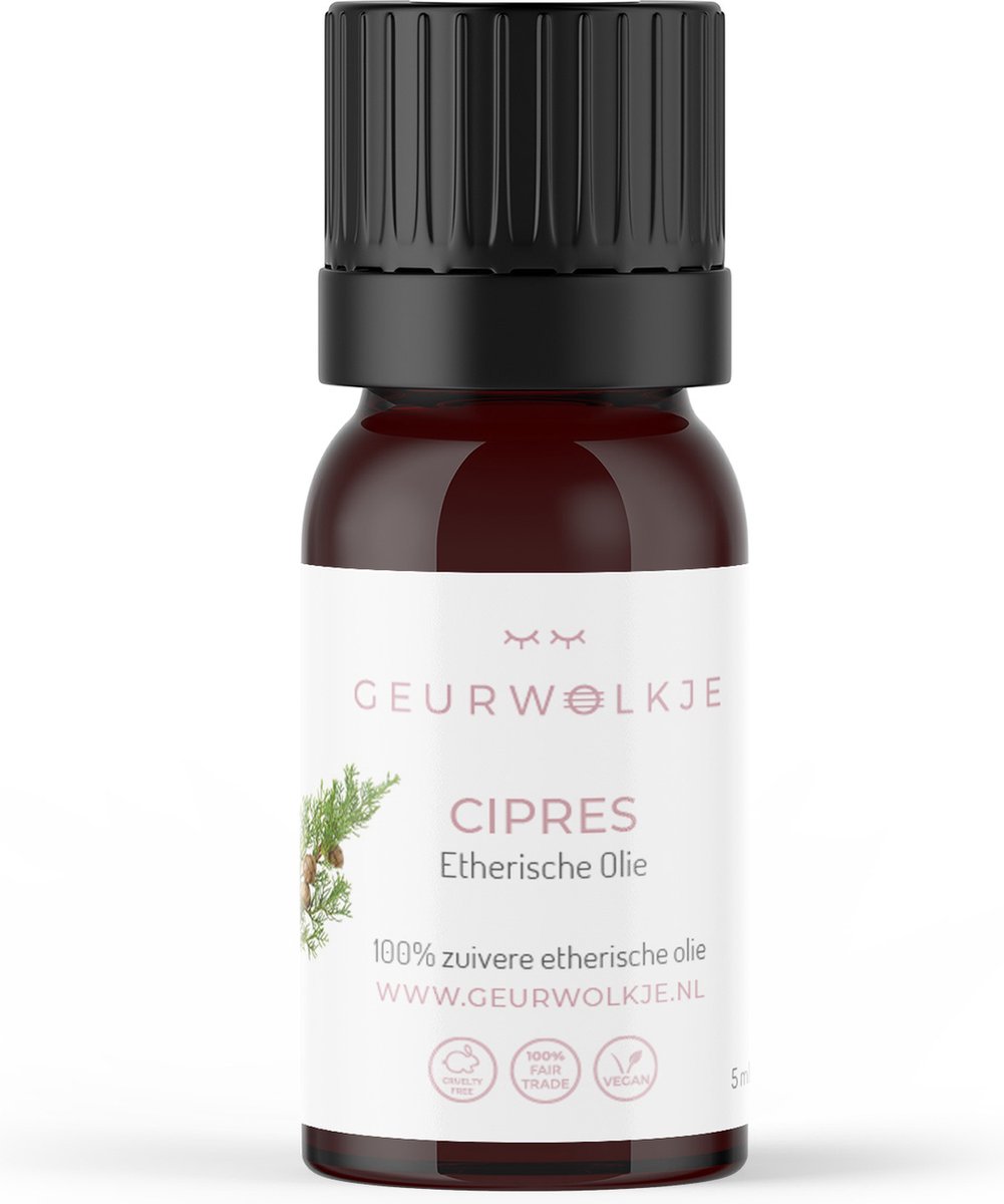 Goedkoopste Cipres 100 etherische olie 10 ml Geurwolkje®