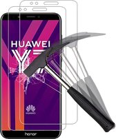 Beschermlaagje - Huawei - Ascend Y7 2018 - Gehard Glas - 9H - Screenprotector