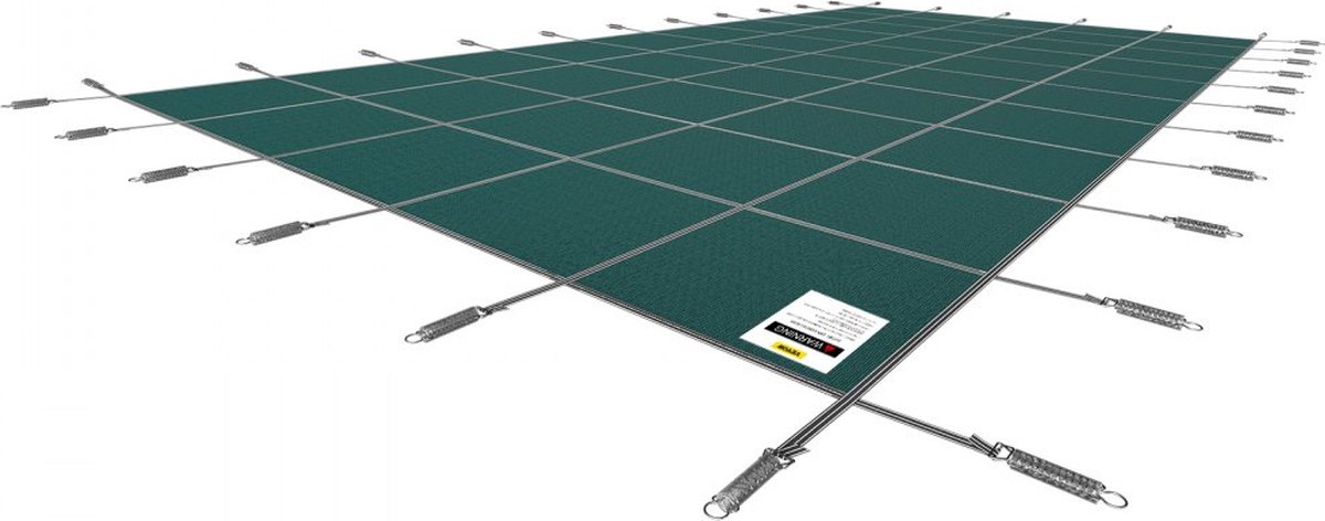 yourGEAR SC--366 Bâche solaire couverture solaire ronde 300 µm d´épaisseur avec film solaire